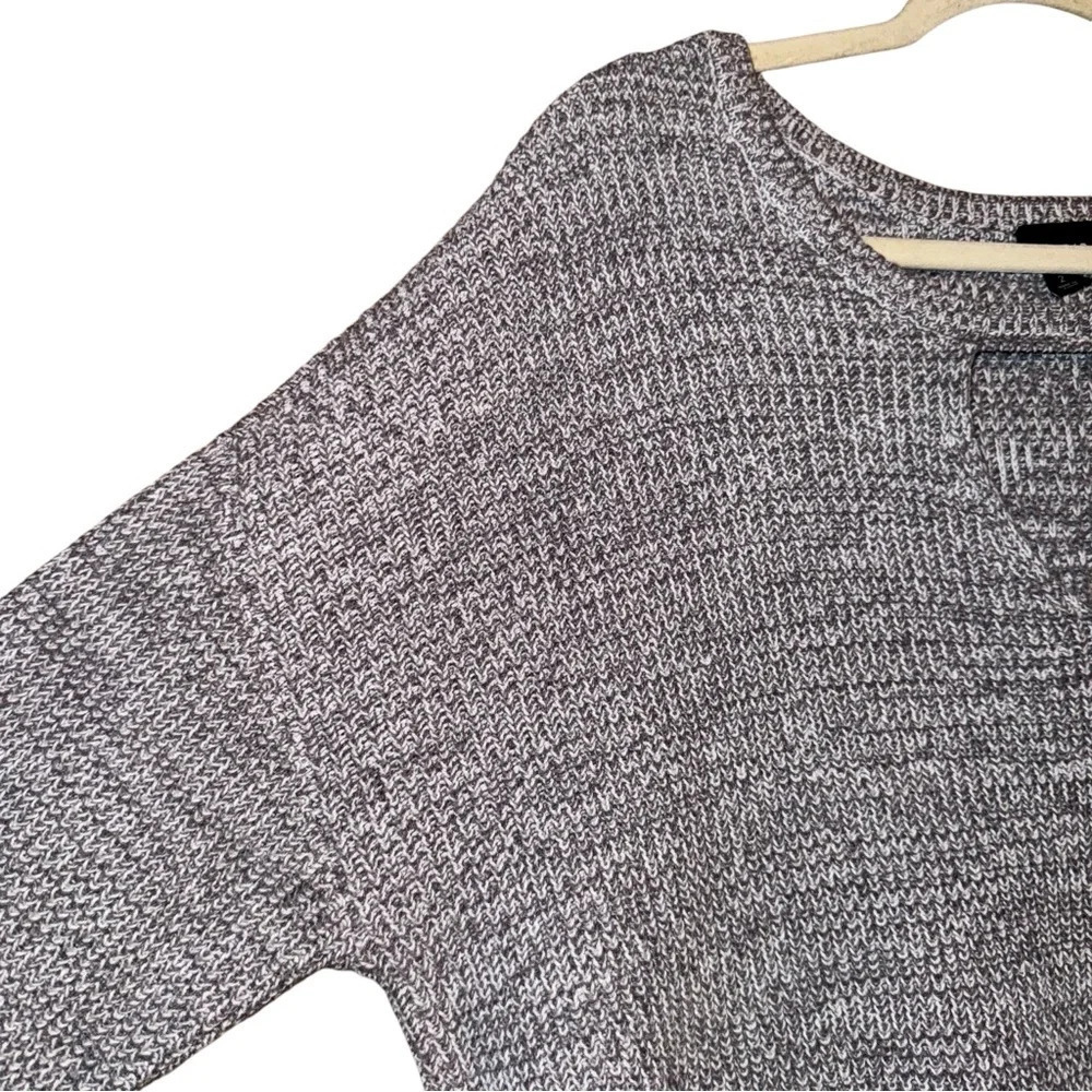TORRID Marl Keyhole Tunic Top Sweater Grey Gray Size 2 2X - Picture 5 of 14